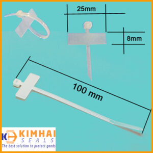 Dây rút nhựa có bảng ghi chú