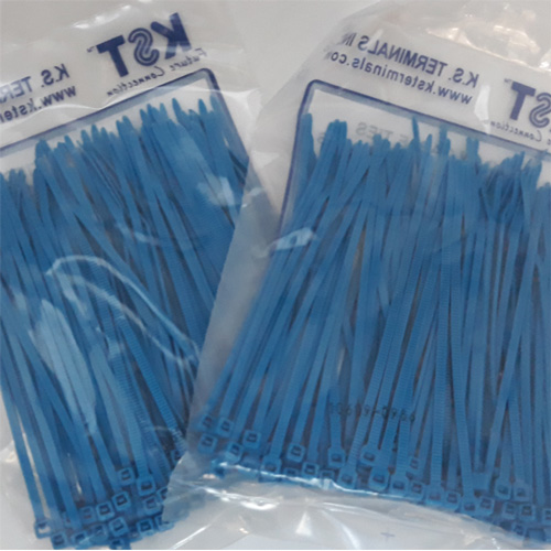 dây thít nhựa xanh dương