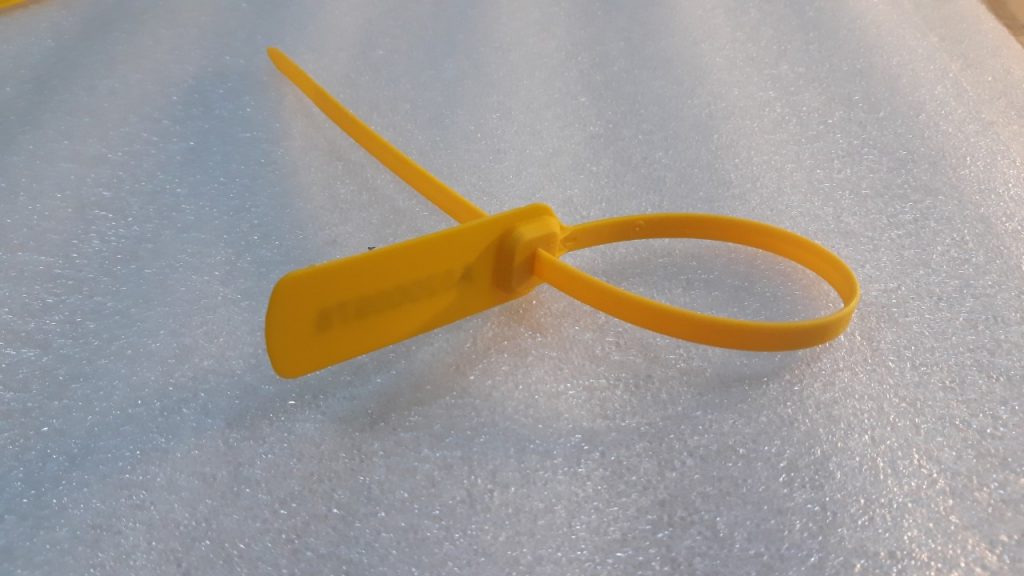 seal khóa hãm thép dẹt 40cm