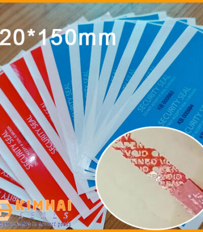 Tem niêm phong để lại keo 20x150mm