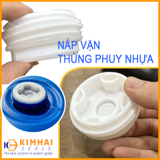 nắp vặn nhựa thùng phuy