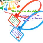Dây rút nhựa ghi chú nhiều màu 15cm (thẻ ghi 15x25mm), đánh dấu cáp, dây mạng, dây điện - Ảnh 4