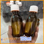 Chai thủy tinh nâu tối màu hổ phách amber 100ml/250ml/500ml/1000ml bảo quản tinh dầu/hóa chất/dung dịch - Ảnh 5