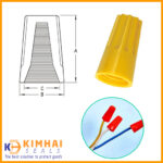 chóp nối xoắn lò xo