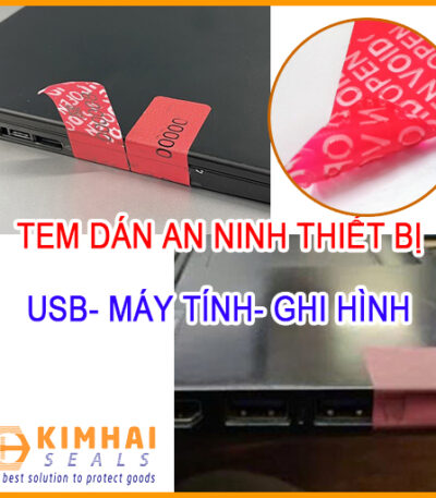 tem niêm phong thiết bị
